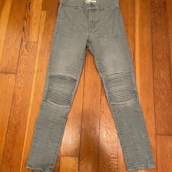 GAP TRUE SKINNY JEANS PETITE GREY GRAY SHORT ANKLE SIZE 25 - Picture 6 of 15